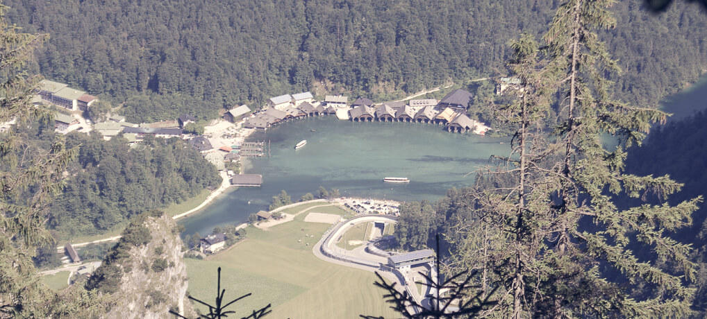 Blick vom Grünstein auf den Königssee