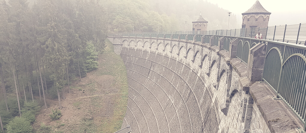 Sengbachtalsperre bei Solingen