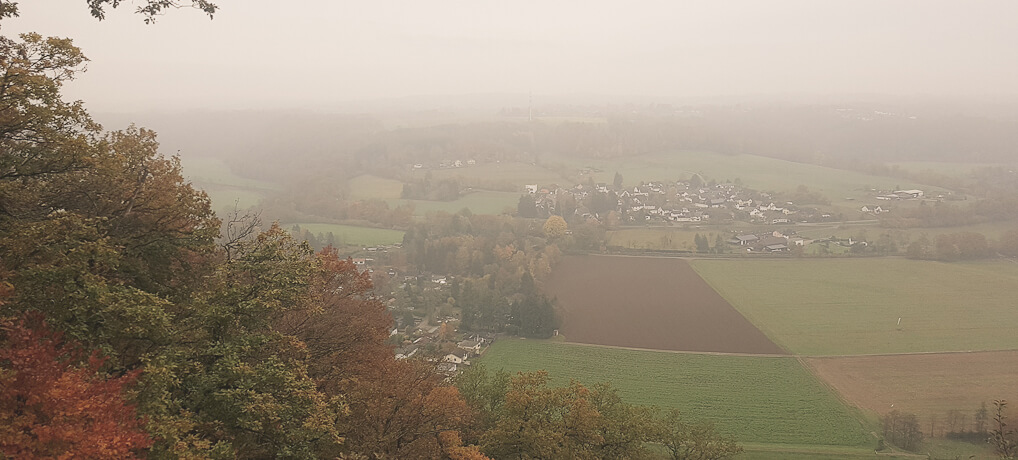 Aussicht vom Paraglider-Startplatz