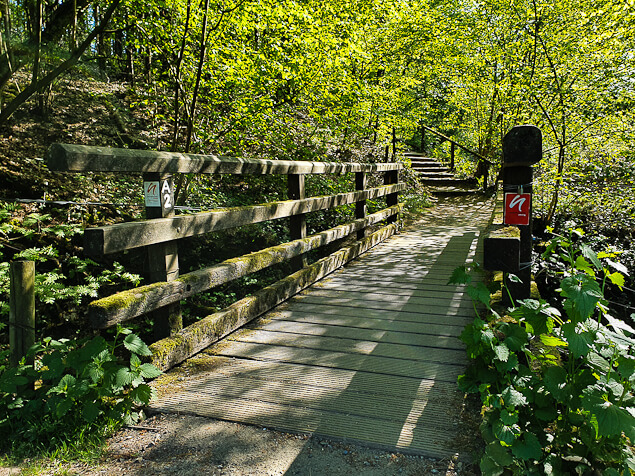 Brücke im Stinderbachtal