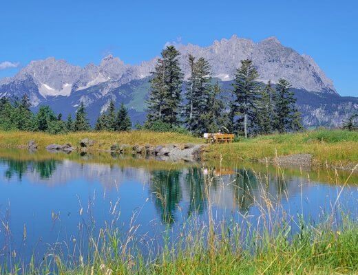 Der wilde Kaiser am Koasa-Trail