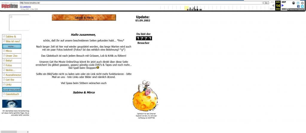 Meine erste Webseite