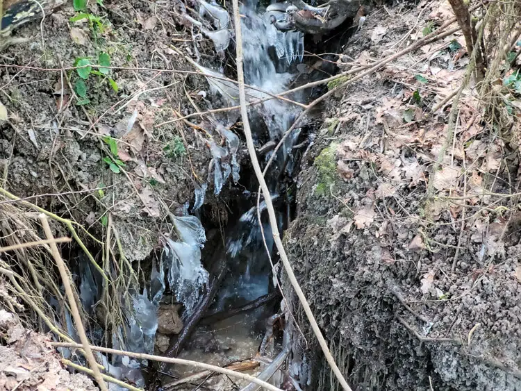 Eisskulpturen am Rumbach