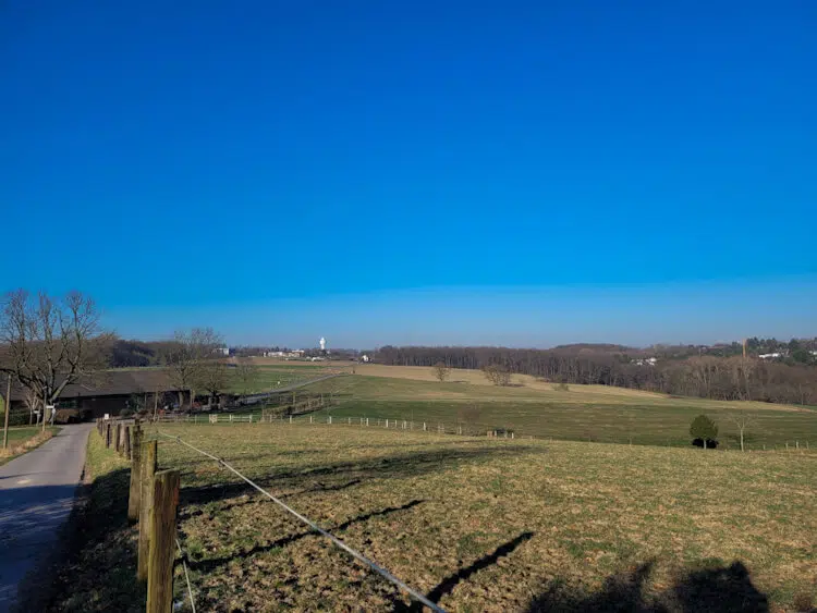 Weitblick am Eggenweg bei Essen-Werden