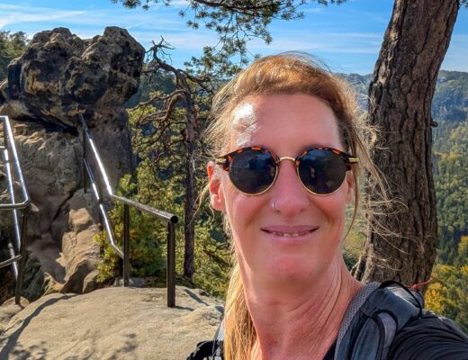 Bina im Elbsandsteingebirge an den Schrammsteinen: Monatsrückblick September 2026